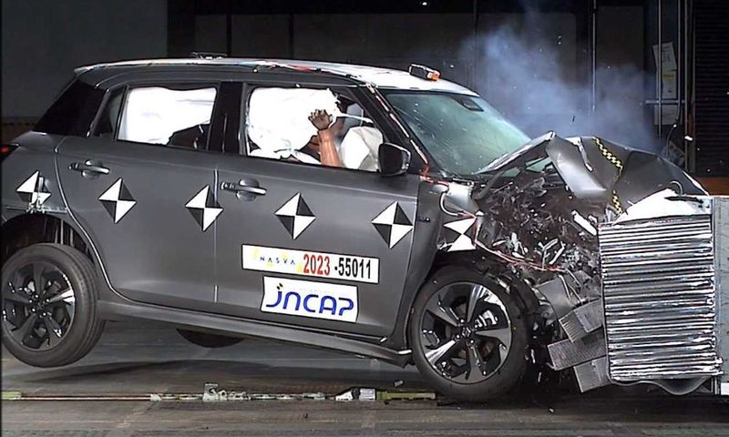 New Suzuki Swift scores only three stars in Euro NCAP crash tests