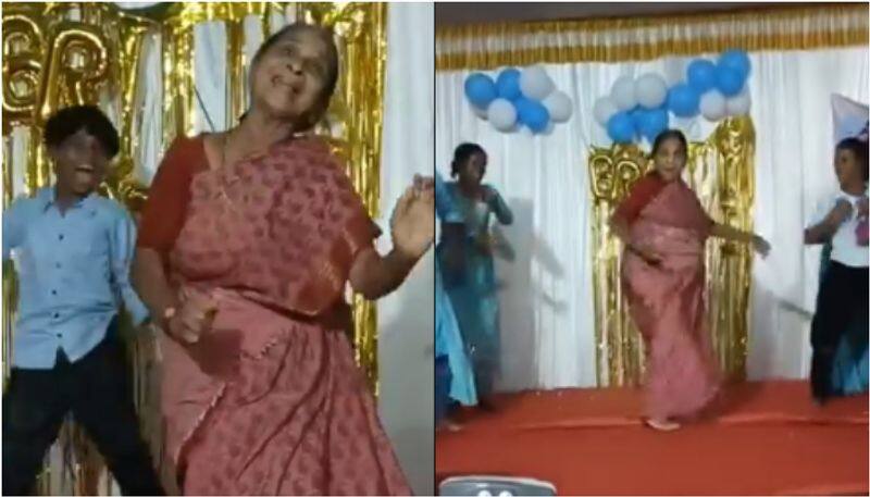 middle aged woman dance goes viral in social media 