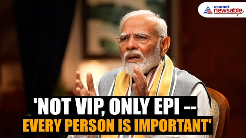 Narendra Modi EXCLUSIVE interview 'For me it is not VIP, it is EPI -- Every Person is Important'