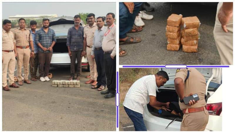 Violation Election Code of Conduct 3 arrested for transporting money in a car at vijayapur rav