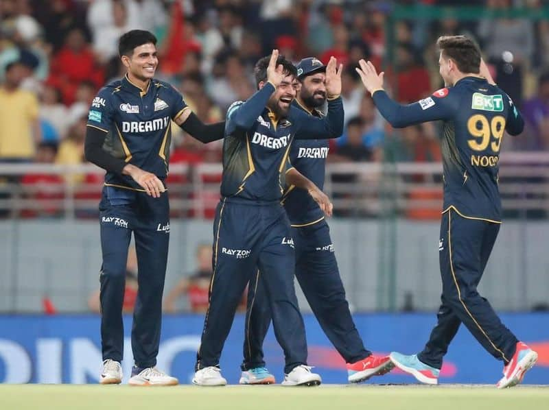 IPL 2024 Gujarat Titans thrash Punjab Kings by 3 wickets kvn