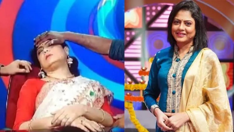 When reporting on West Bengal's heatwave during a live news broadcast, a Doordarshan anchor passes out-rag