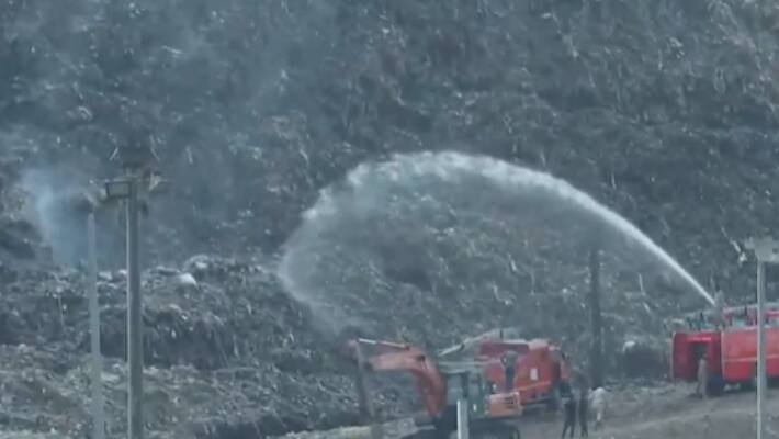 Delhi Ghazipur landfill