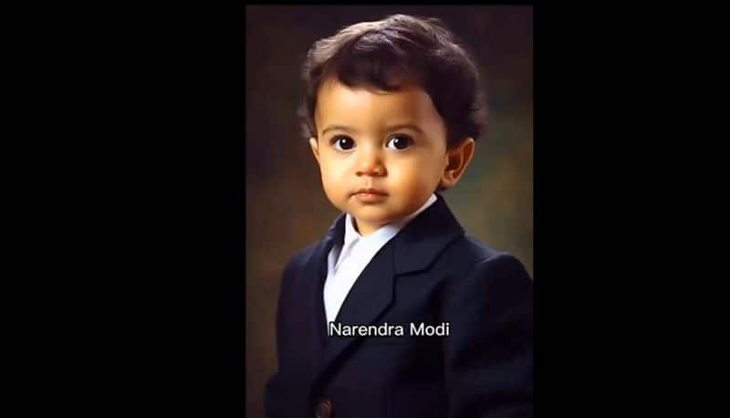 India PM Narendra Modi and world leaders as Babies ... AI Video Viral AKP