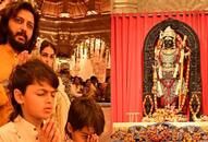 Riteish Deshmukh, Genelia D'Souza visits Ayodhya's Ram Mandir with children - PICTURES ATG