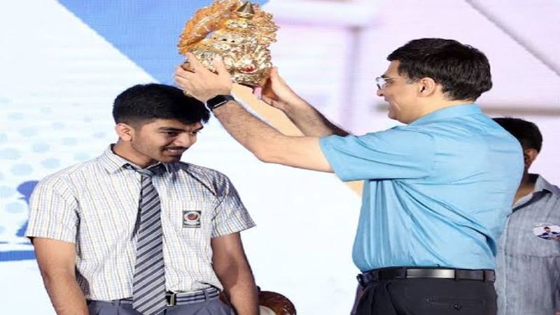 D Gukesh Receives Grand Welcome at Chennai Airport Following Historic Candidates Chess Tournament Triumph kvn