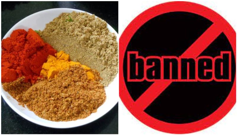 Substances that cause cancer Hong Kong bans leading indian masala brands  