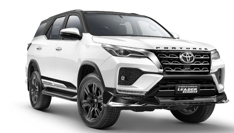 Toyota introducing new fortuner leader edition bookings open now ans