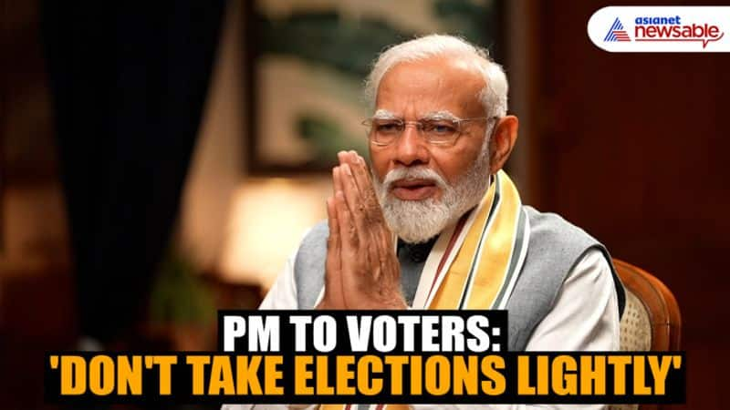 EXCLUSIVE PM Narendra Modi appeals to voters: 'Don't take 2024 elections lightly...'