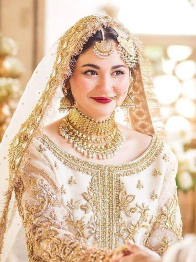 Hania Aamir 8 bridal outfit for muslim girls zkamn