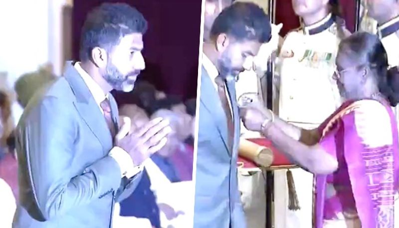 Sports World No.1 men's doubles Rohan Bopanna conferred with Padma Shri in glittering ceremony (WATCH) osf