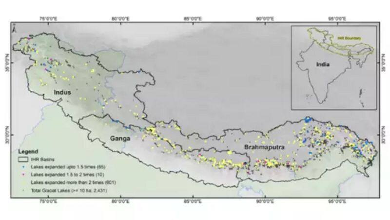 As per ISRO, 89% of the glacier lakes in the Indian Himalayas are growing at a never-before-seen pace-rag