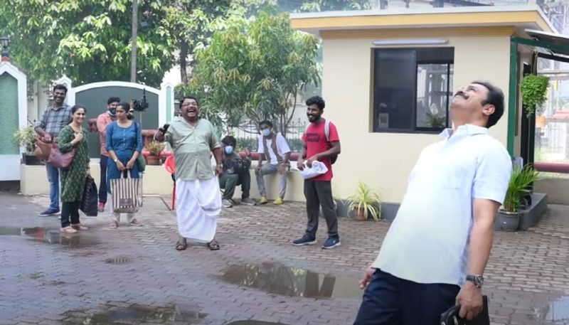 dileep starring pavi caretaker making video