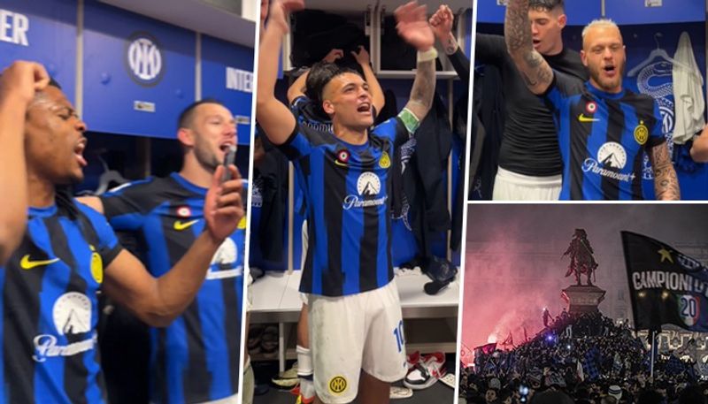 football Inter Milan players, fans celebrate team's 20th Serie A title as they defeat rivals AC Milan (WATCH) snt