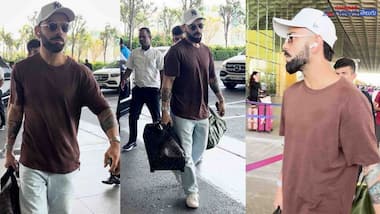 సూపర్ స్టైలిష్ లుక్ లో హీరోలను తలపిస్తున్న క్రికెటర్ విరాట్ కోహ్లీ!