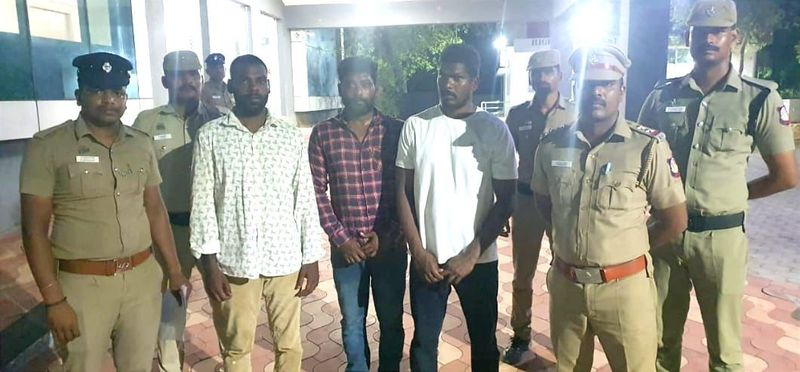 Three arrested for sexually harassing a young woman and threatening to kill her in Coimbatore vel