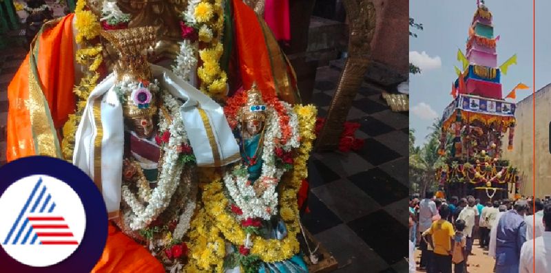 Sri Kashi Vishwanathaswamy rathotsav celebration in mahadevapur at mandya rav