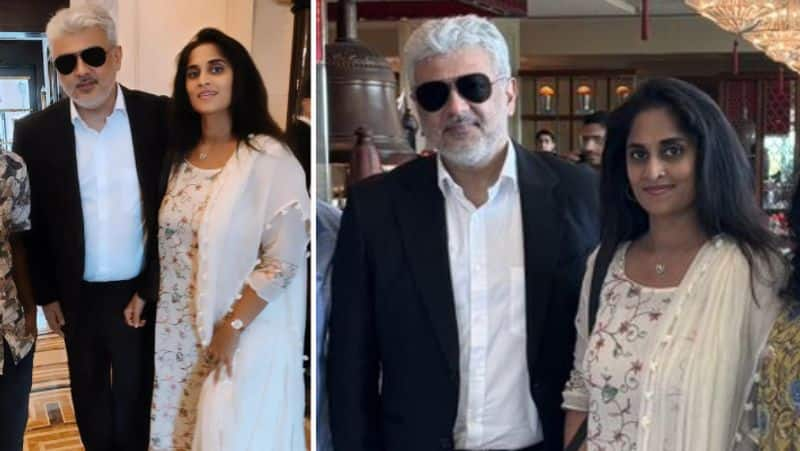 Ajithkumar and his wife Shalini 24th wedding anniversary Celebration Photos gan