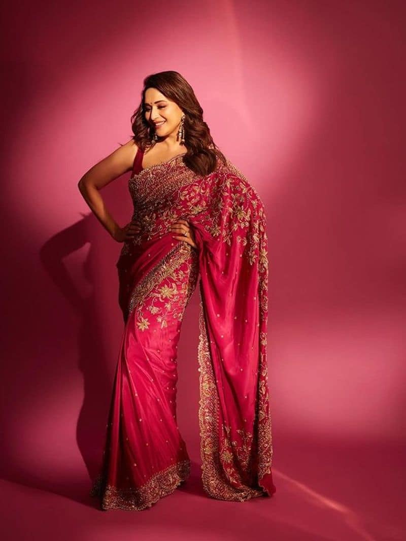 Madhuri Dixit 8 latest saree design for young girl zkamn