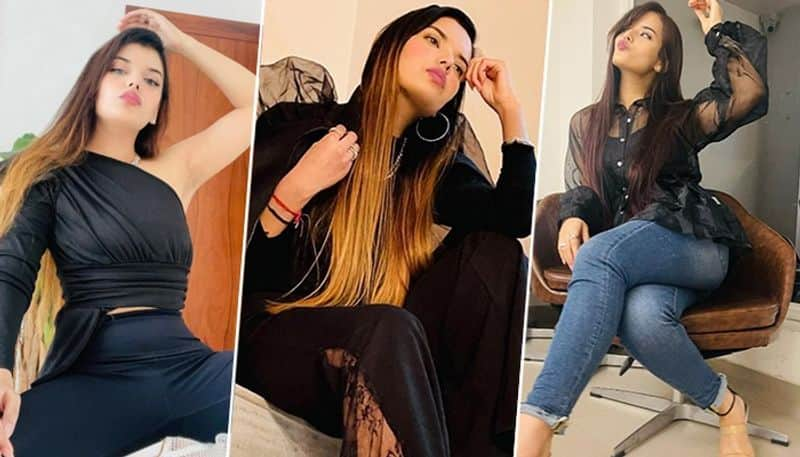 Isha Negi HOT photos: 7 times DC captain Rishabh Pant's girlfriend stunned in black outfits osf