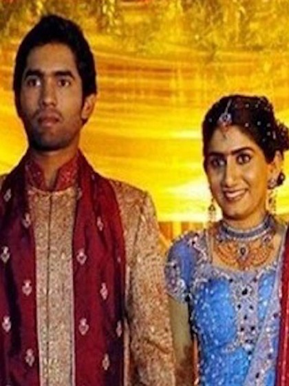 Dinesh Kartik and Nikita Vanjara