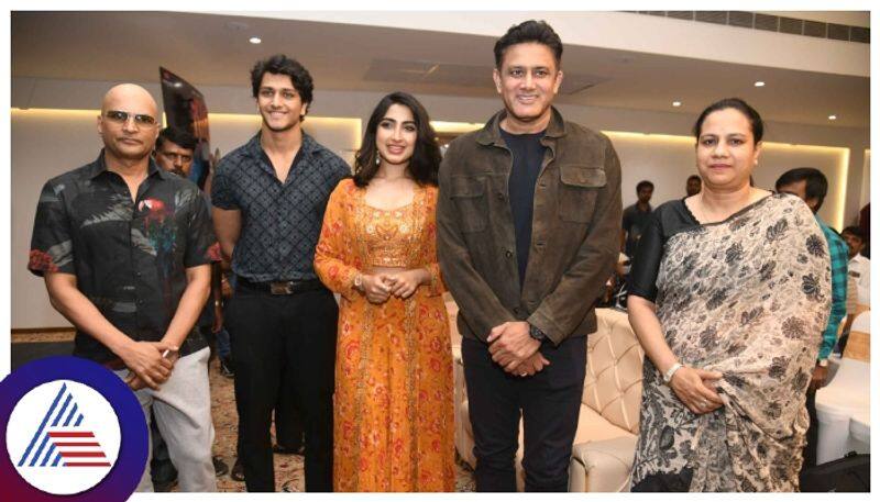 Anil Kumble and Ashwini Puneeth Rajkumar launches Samarjith Lankesh Lead Gowri Pre teaser srb