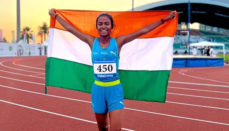 sports Ekta Pradeep Dey secures Gold in Women's 3000m steeplechase with record time osf