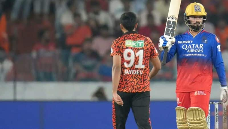 Royal Challengers Bengaluru Scored 206 Runs against Sunrisers Hyderabad in 41st IPL 2024 Match at Rajiv Gandhi Stadium rsk