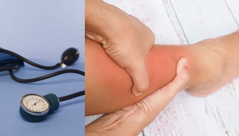 warning signs of high blood pressure in legs and feet 