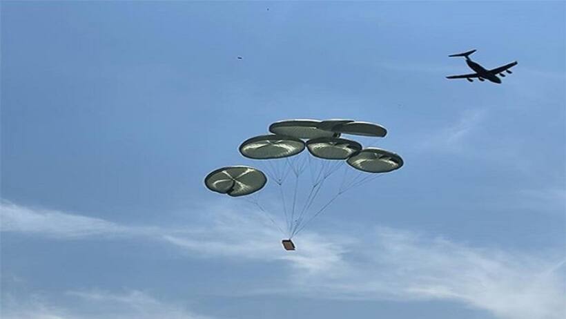 IAF C 17 विमान: स्वदेश में विकसित भारी प्लेटफॉर्म किया एयरड्रॉप