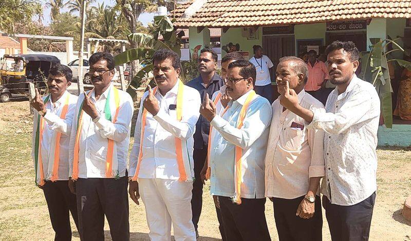 Lok sabha election 2024 in Karnataka polling was conducted peacefully at udupi chikkamagaluru constituency rav