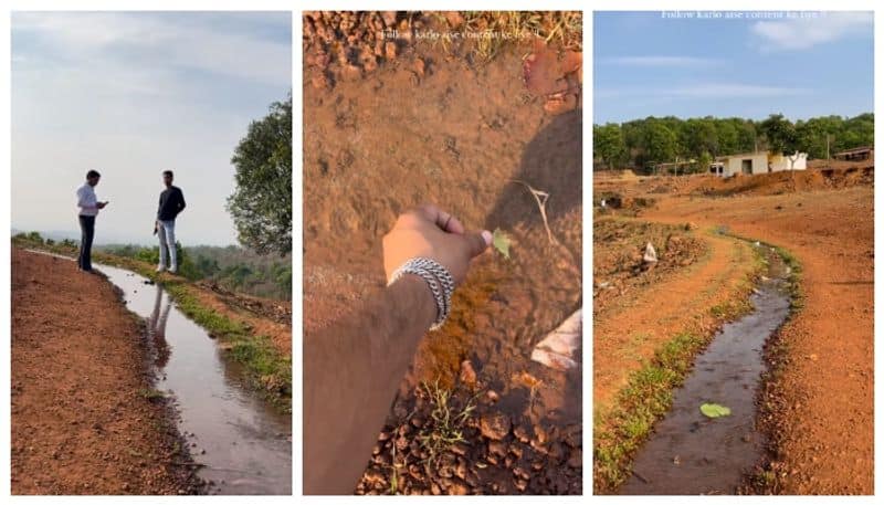 video of Water flows against gravity in Mainpat village went viral