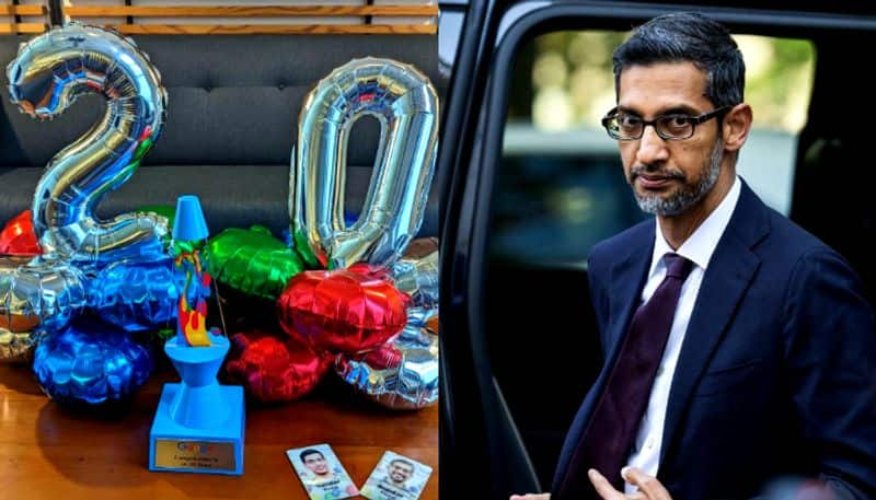 Significant Milestone CEO Sundar Pichai complete 20 years at Google ckm