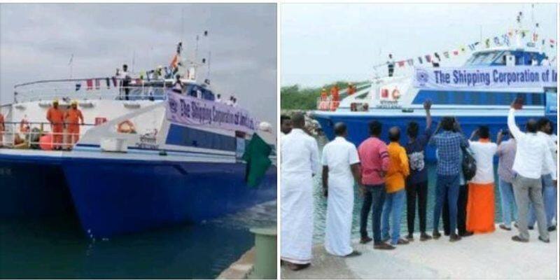 The ferry service from Nagai to Sri Lanka is starting from 16th August KAK