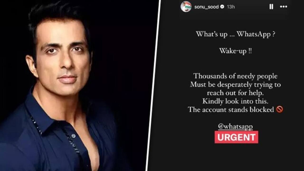 Sonu Sood's WhatsApp account blocked for over 36 hours; here's what he did next