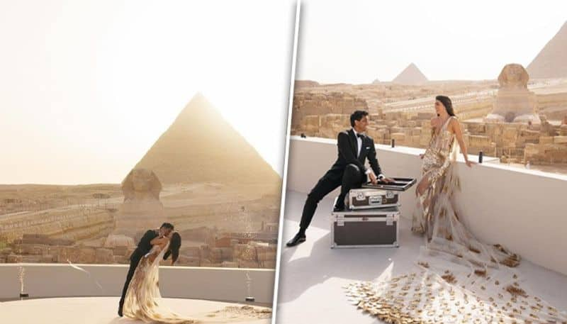 Tech billionaire Ankur Jain marries former WWE star Erika Hammond in Egypt (SEE PHOTOS) gcw