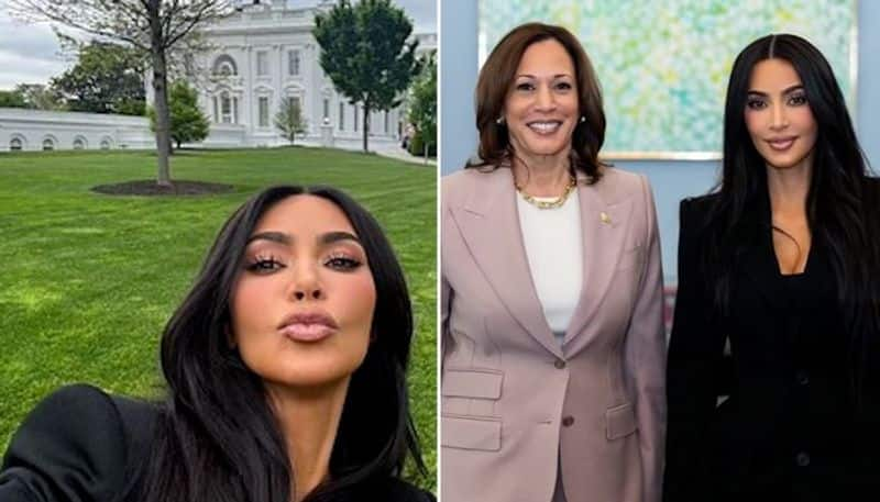 Kim Kardashian in the White House? Know why SKIMS owner met Kamala Harris in details