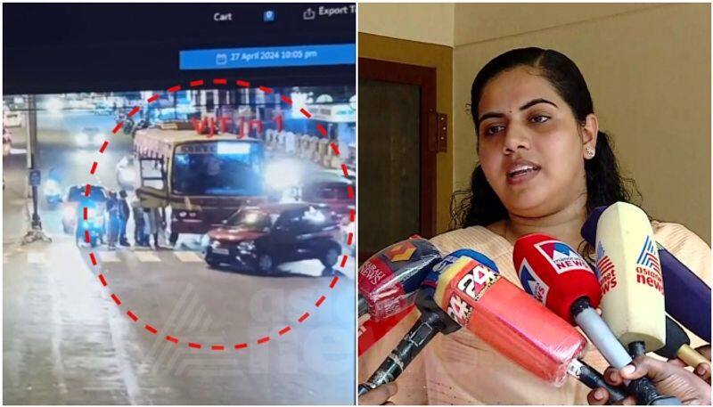 CCTV offers clues in Thiruvananthapuram Mayor Arya Rajendran's spat on road with KSRTC driver anr