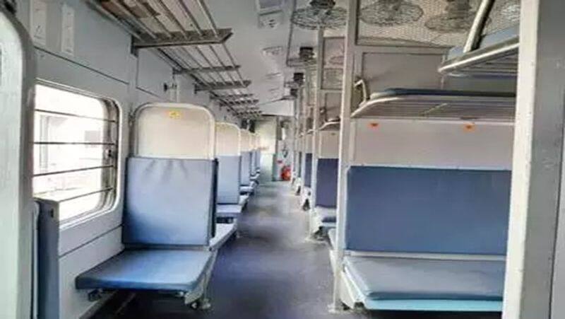 Here are the details of matteress behind side lower seat in train journey  smp