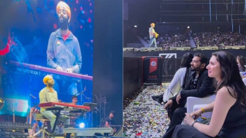 'It's beautiful when you..', Mahira Khan praises Arijit Singh after video from Dubai concert goes VIRAL