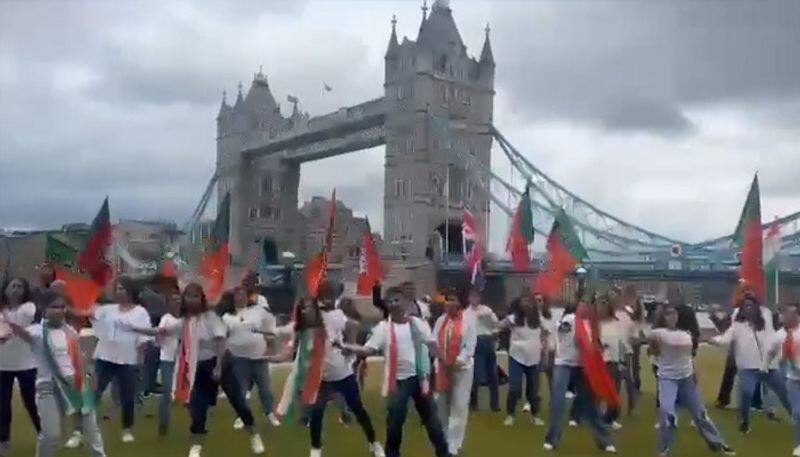 Run for Modi London event: Flash mob dazzles with performance on Jai Ho, Phir Aayega Modi & more (WATCH) snt