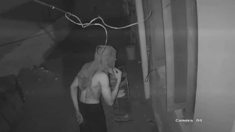 CCTV footage of a mysterious person entering a house at midnight in Coimbatore has been released-rag