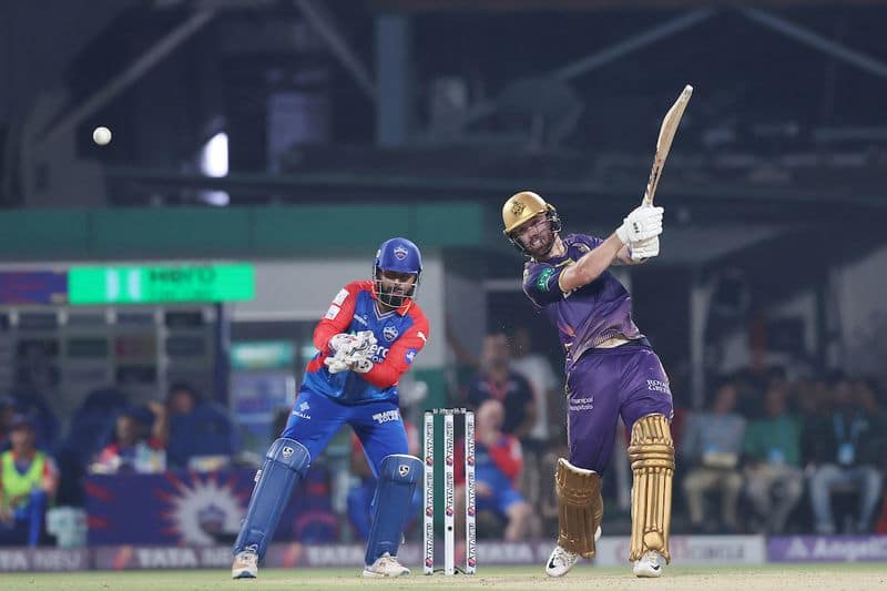 IPL 2024 Varun Chakaravarthy Phil Salt Excel As KKR Register Huge Victory Over Delhi Capitals kvn