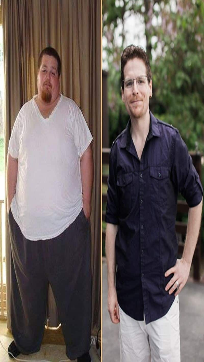 American podcaster Chuck Carroll lose 127 kg weight diet plan for weight loss kxa