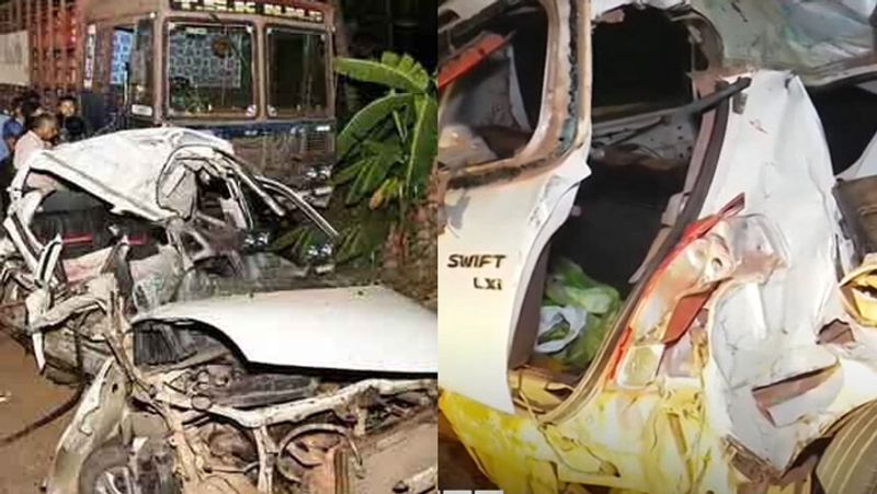 kannur car accident...5 members of the same family were killed tvk