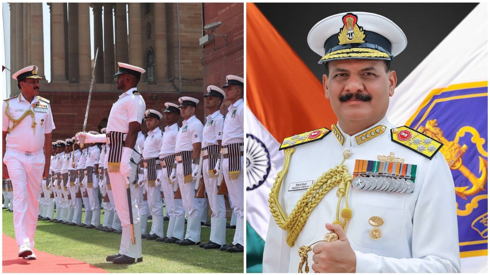 d k tripathi new admiral 