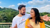 Amrutadhare Aparna urf Swati and her husband Anil about  their curious marriage story suc 