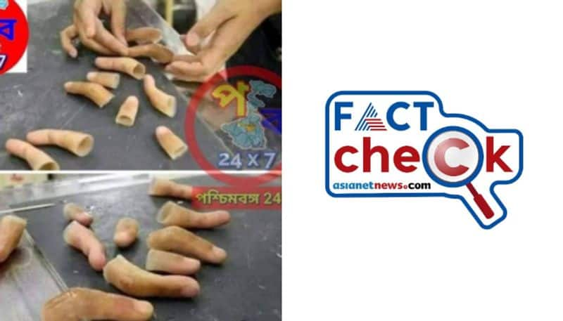 Fact Check truth behind claim fake fingers used for voting fraud in Lok Sabha Elections 2024