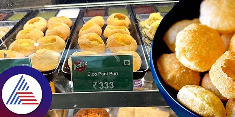 Ever had eaten this pani puri at mumbai  airport? its Price not Rs30 its  Rs.330 .!-sak