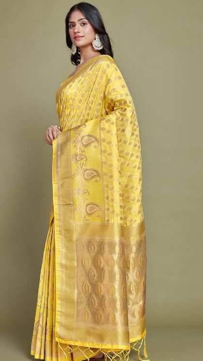 बूटीदार बनारसी साड़ी (Butidar Saree)